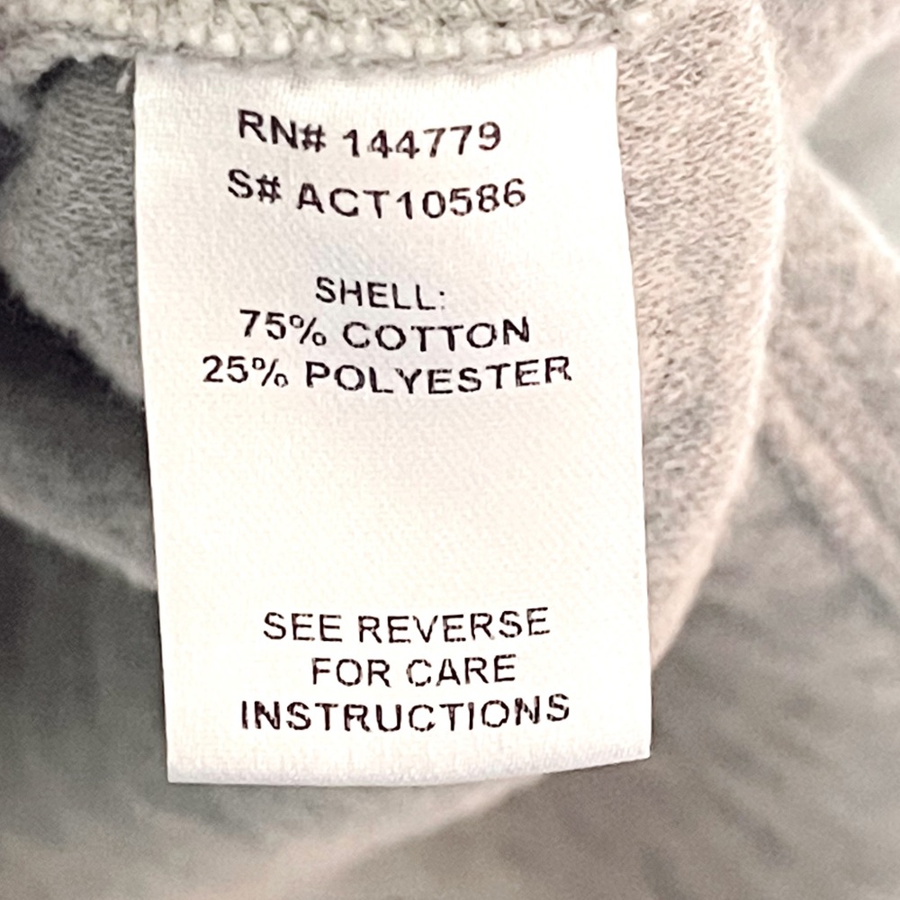 ACOA Medium Gray Quilted Shacket - Picture 5 of 6